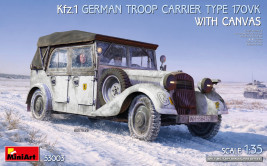 1:35 Kfz.1 German Troop Carrier Type 170VK w/ Canvas