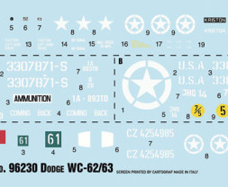1:35 Dodge WC62 1 1/2t 6x6 Truck