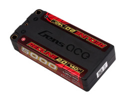 GENS ACE LiPo Redline Series 2.0 - 2S 5000mAh 7,6V Wysokie napięcie 2S1P (140C)