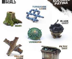 Water Soluble Patina Set - Zestaw patyny rozpuszczalnej w wodzie