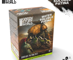 Water Soluble Patina Set - Zestaw patyny rozpuszczalnej w wodzie