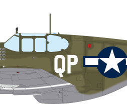 1:32 North American P-51B Mustang (Royal Hybrid, Limited edition)