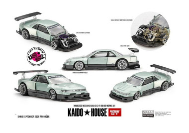 1:64 NISSAN SILVIA S13-R KAIDO WORKS V1 1991