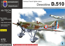 1:72 Dewoitine D.510 (HI-TECH Limited)