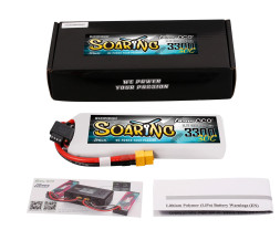 Gens ace Soaring G-Tech LiPo - 3S 3300 mAh 11,1V 3S1P (30C) XT60 plug