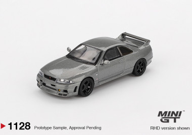 1:64 NISSAN Skyline GT-R Dark Metal Gray (NISMO BCNR33 CRS Version)