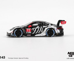 1:64 Porsche 911 GT3 R #77 AO Racing 2025 IMSA Petit Le Mans
