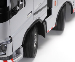 1:14 Volvo FH16 Globetrotter 750 8×4 Tow Truck Silver 