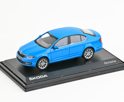 1:43 Škoda Octavia III (2012) - Blue Abrex