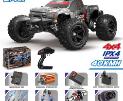 1:14 2,4GHz 4WD High Speed Car Monster - černý