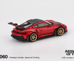 1:64 Porsche 911 (992) GT3 RS Weissach Package Guards Red