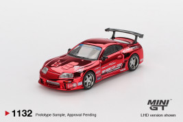1:64 Toyota Supra (A80) Top Secret GT-300 Top Secret Red Chrome