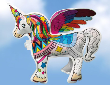 MAGIC UNICORN - nafukovací omalovánka
