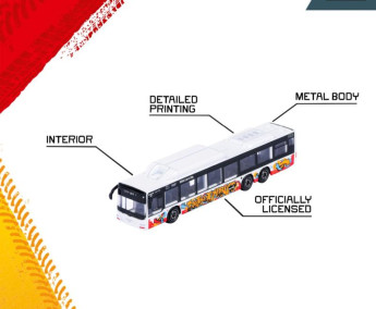 Majorette City MAN Bus - Lions City (Blue)
