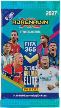 PANINI FIFA 365 2026/2027 - ADRENALYN - karty 1 pakiet (6 szt.)