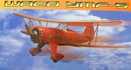 Laser Waco YMF-5 889mm. rzeźbiony